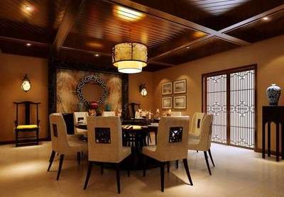 中式風(fēng)格家庭裝修裝飾  花板.jpg